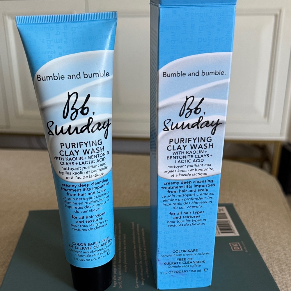 Bumble and bumble Bb Sunday Purifying Clay Wash NIB